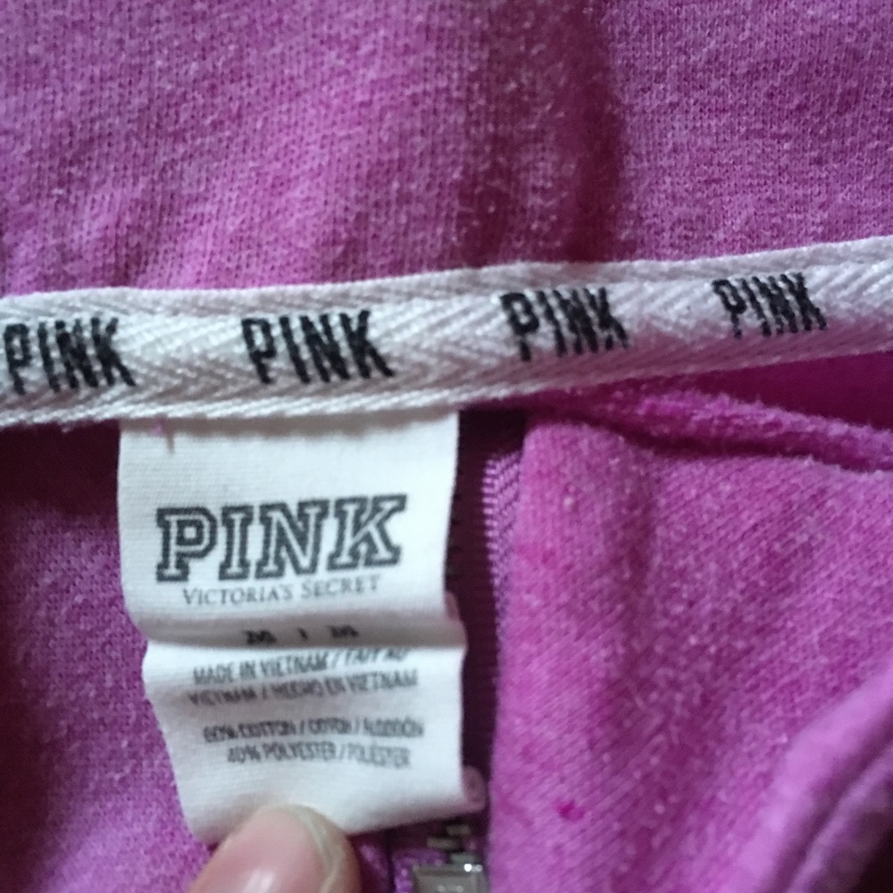Vs Pink quarter zip - Picture 4 of 5